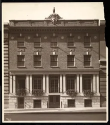 Le club Phi Gamma Delta, 44 West 44th Street, New York, 1919